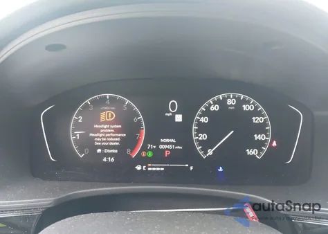 2025 Honda Civic Sport из США, поврежденный, VIN 2HGFE2F5XSH546279